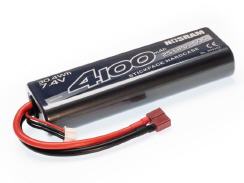 Batterie LIPO 2S 4100 Mah Nosram EC3-Dean-XT60-Tam