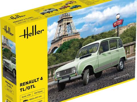 Heller Renault 4 GTL 1/24e