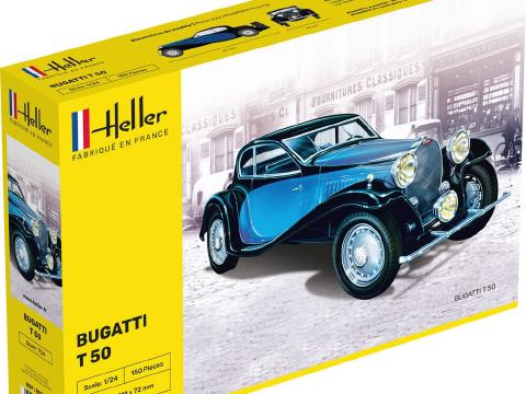 Heller Bugatti T-50 1/24e