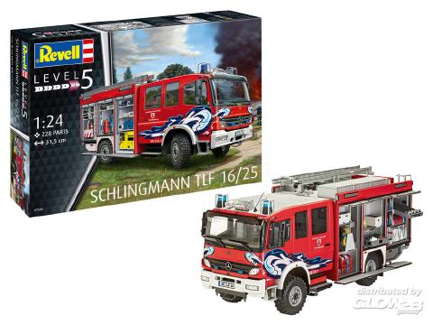Revell camion de pompiers Schlingmann TLF 16 1/24e