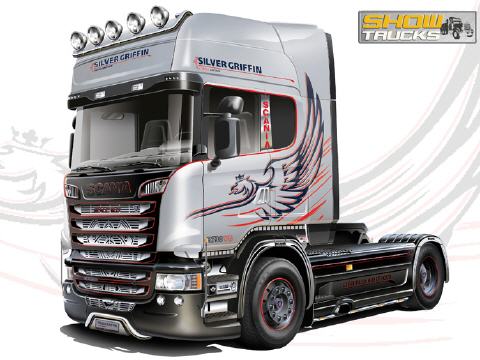 Italeri Scania R730 Show truck 1/24e