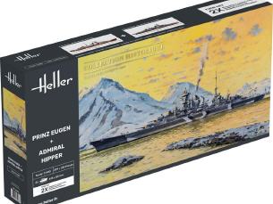 Heller Twinset Prinz Eugen Admiral Hipper 1/400e