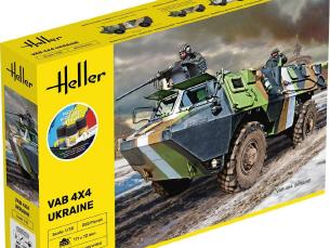 Heller VAB 4x4 Ukraine 1/35e