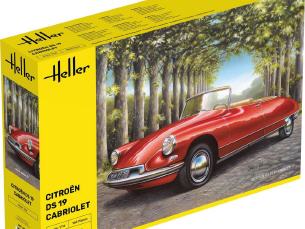 Heller Citron DS 19 Cabriolet 1/16e