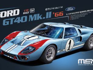 Meng Ford GT-40 Mk2 1966 1/12e Couleur