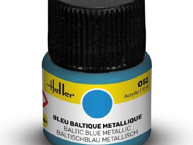 Peinture Acrylique Heller 052 Bleu Baltique Metal