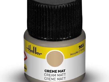 Peinture Acrylique Heller 103 Crème  Mat 12ml