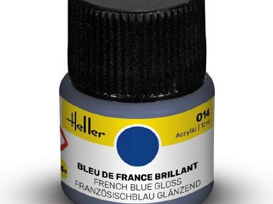 Peinture Acrylique Heller 014 Bleu de Fra Bril12ml